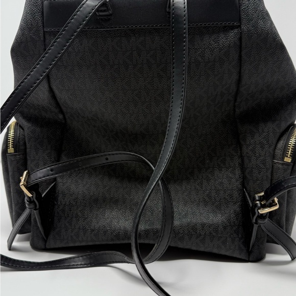 Michael Kors Black and Gold unisex Backpack - Picture 3 of 7